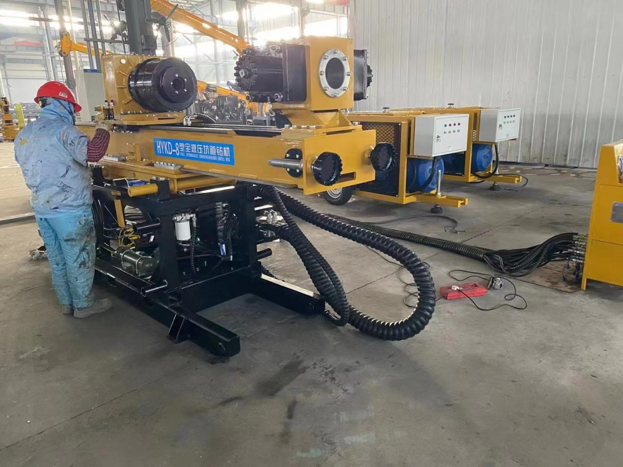 Foreuse de tunnel hydraulique complète HYKD-8